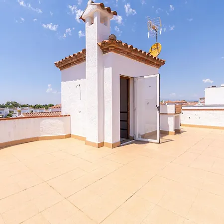 Apart-rent Casa Con Piscina Sant Maurici 0191 엠푸리아브라바