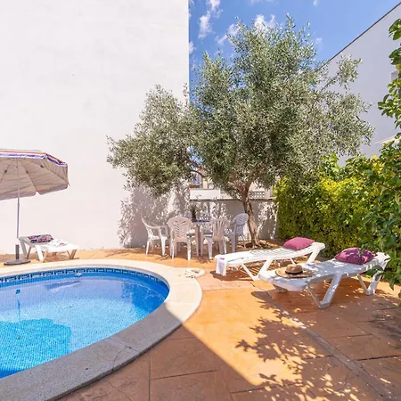 Apart-rent Casa Con Piscina Sant Maurici 0191 엠푸리아브라바