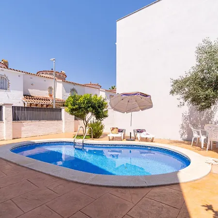 빌라 Apart-rent Casa Con Piscina Sant Maurici 0191 엠푸리아브라바